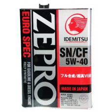Idemitsu Zepro Euro Spec SN/CF 5W-40 4л.